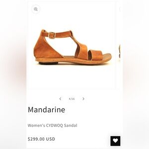 Mandarine Women's CYDWOQ Sandal - Tan